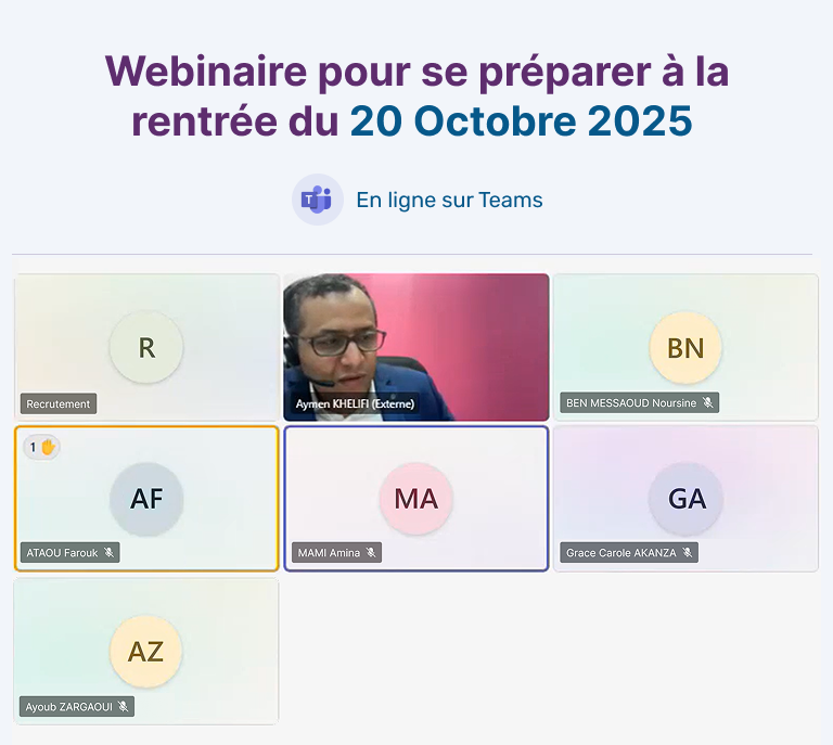 Webinaire de rentrée Kaischool
