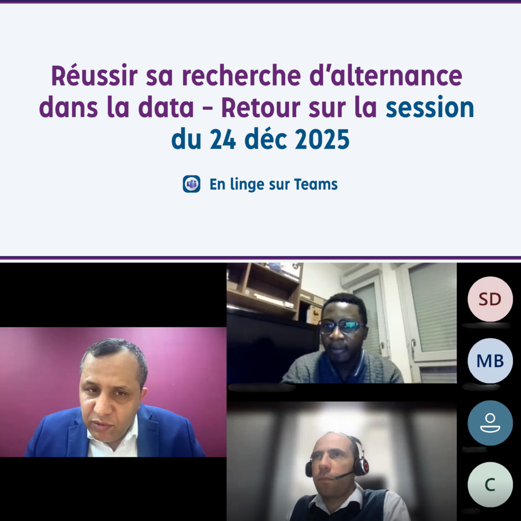 recherche d'alternance dans la data