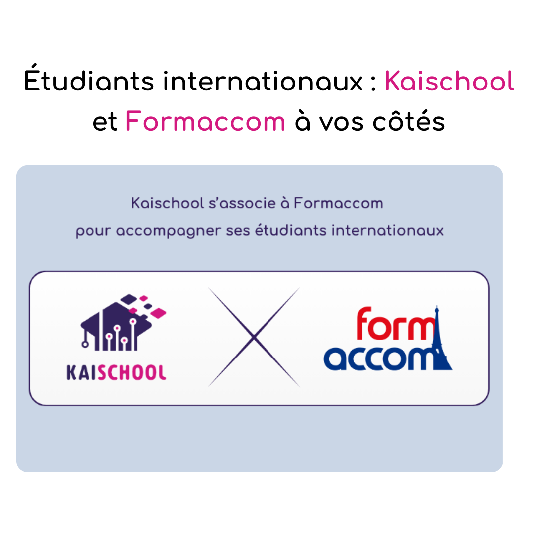 Kaischool s'associe avec Formaccom